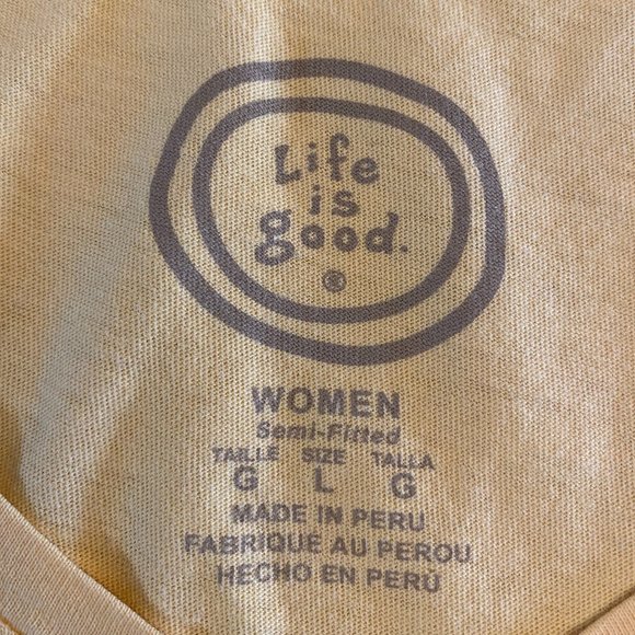 Life Is Good large T-Shirt - Picture 2 of 8